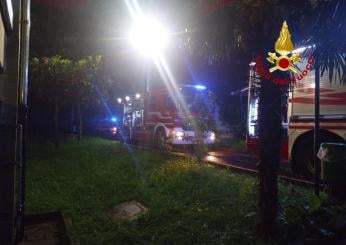 Ravenna, incendio in una palazzina in Via Santucci: morta una donna