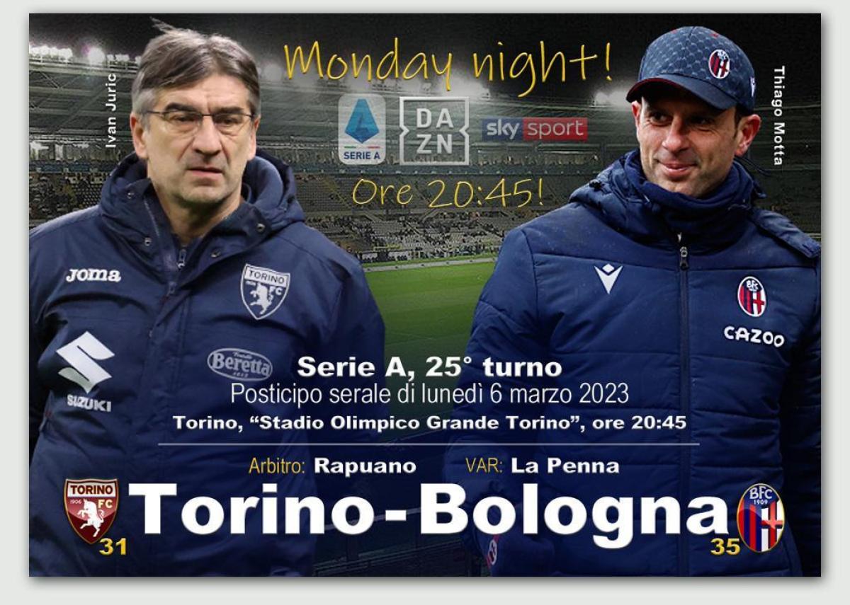 Serie A, Torino – Bologna: dove vederla in Tv e in streaming?