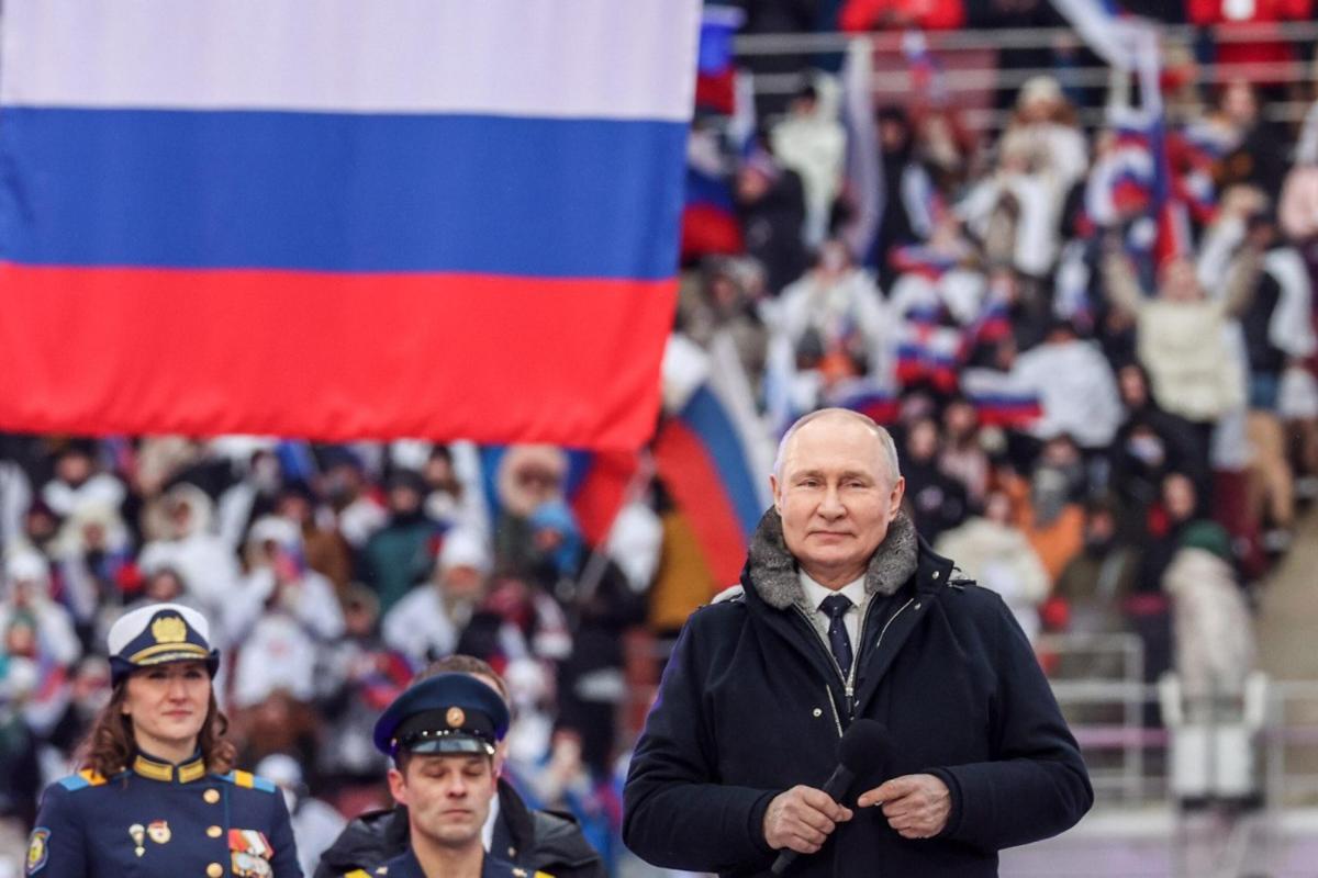 Putin al concerto patriottico: “In Ucraina battaglia per la nostra gente”