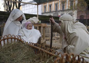 Nel presepe vivente di Graffignano Gesù è femmina. Nella culla Linda, una bimba di quattro mesi