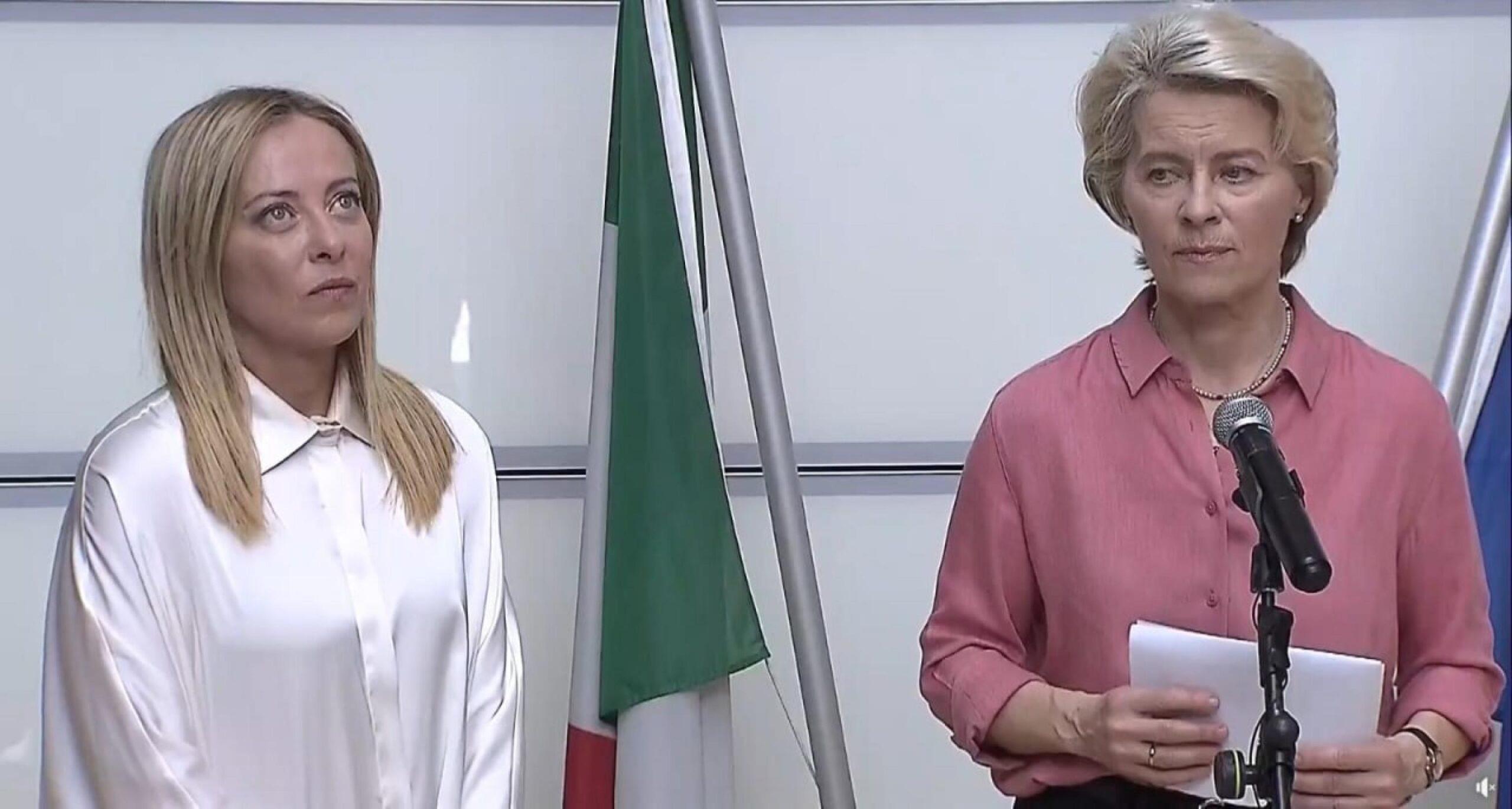 Alluvione Emilia-Romagna, Meloni a von der Leyen: “Servirà un occhio di riguardo”. La replica: “Mi ha spezzato il cuore”