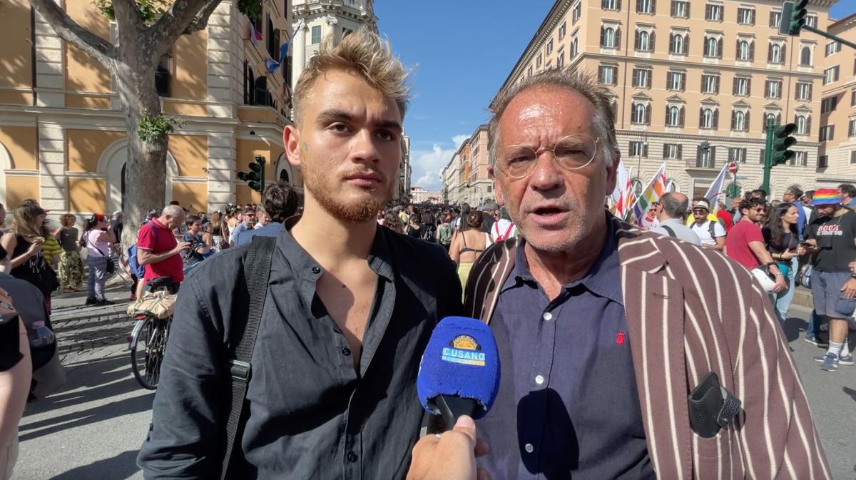 Alessandro Cecchi Paone e Simone Antolini al Roma Pride 2023: “Rocc…