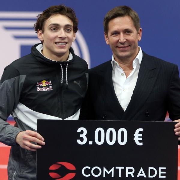 Atletica, Duplantis da record nel salto con l’asta