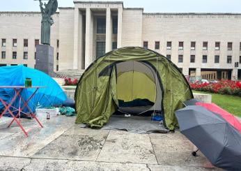 Caro affitti, gli studenti in tenda alla Sapienza di Roma: “Il gove…