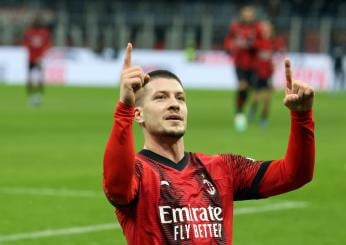 Milan, contro il Frosinone luci “inaspettate”: dal gol di Jovic al ritorno di Bennacer