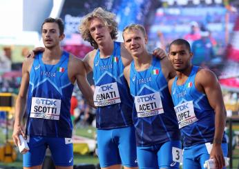 Europei di atletica, delude la staffetta italiana nella 4×400