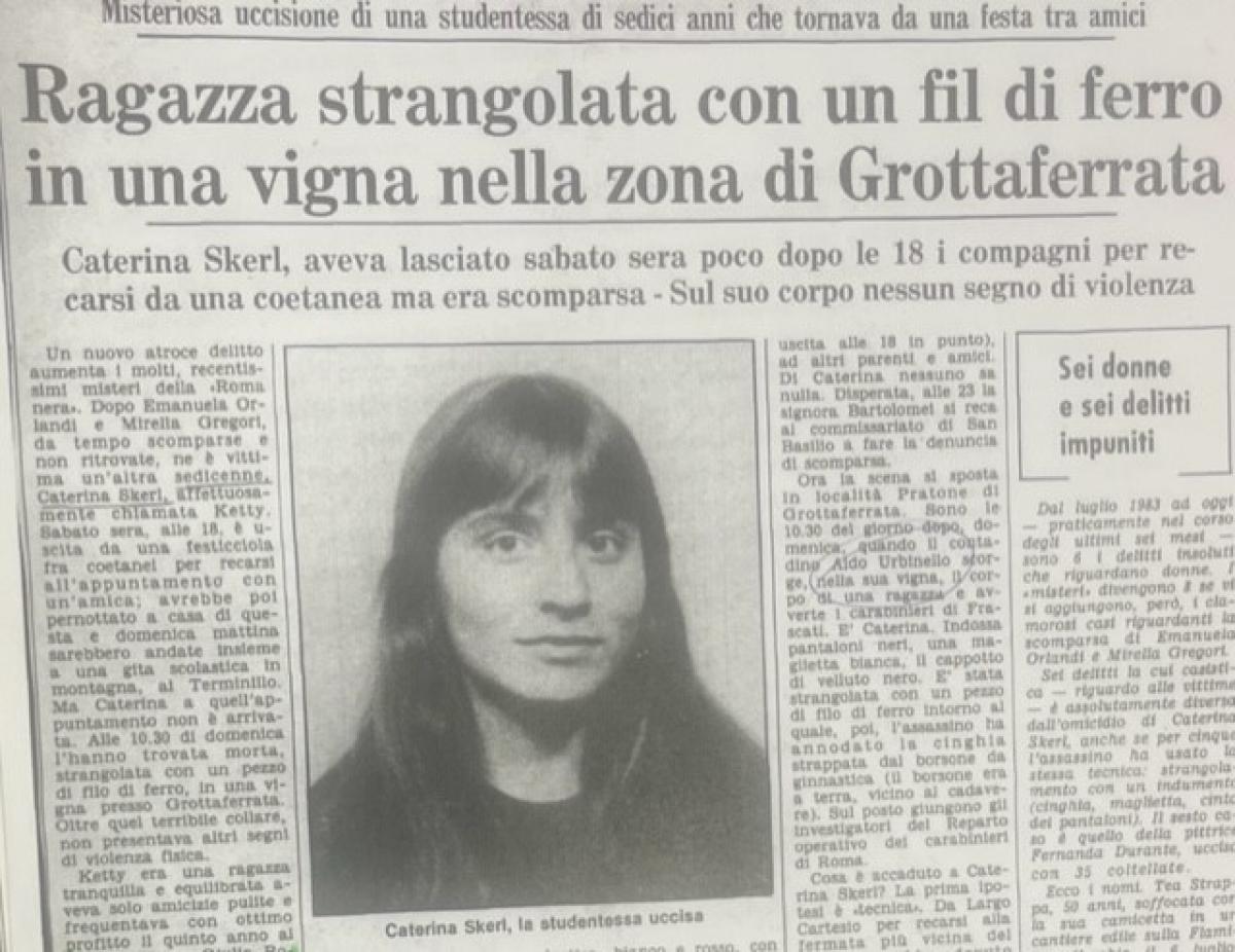 Cosa c’entra il caso di Katy Skerl con Emanuela Orlandi, Mirella Gregori e la Banda della Magliana?