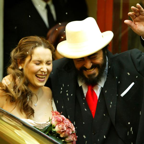 Il grande amore di Luciano Pavarotti e Nicoletta Mantovani