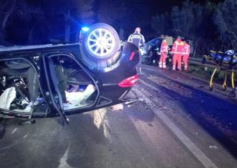 Montecorvino Rovella, si scontrano tre auto. Il bilancio è di tre feriti