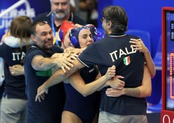 Europeo Pallanuoto Femminile, esordio vincente per l’Italia: Israele battuto 11-20