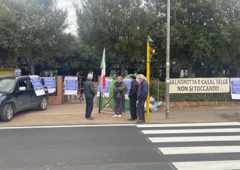 Incendio a Malagrotta, la manifestazione a Massimina contro il nuovo biodigestore: “Gualtieri non vuole dialogo” | VIDEO