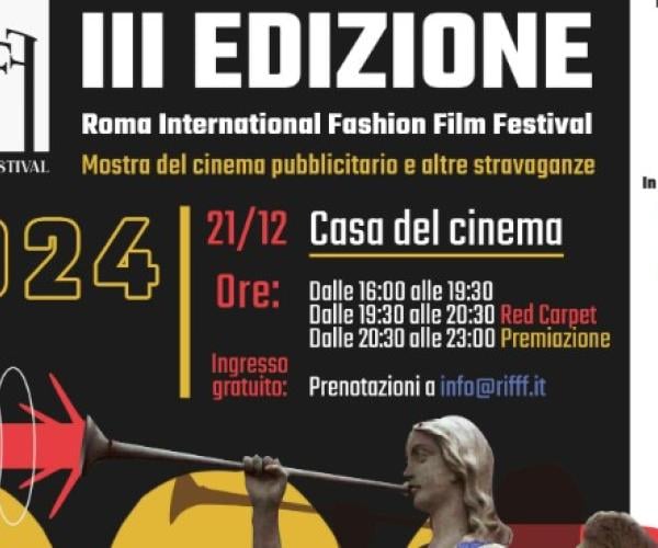 Torna il RIFFF, Roma International Fashion Film Festival: programma della 3a edizione