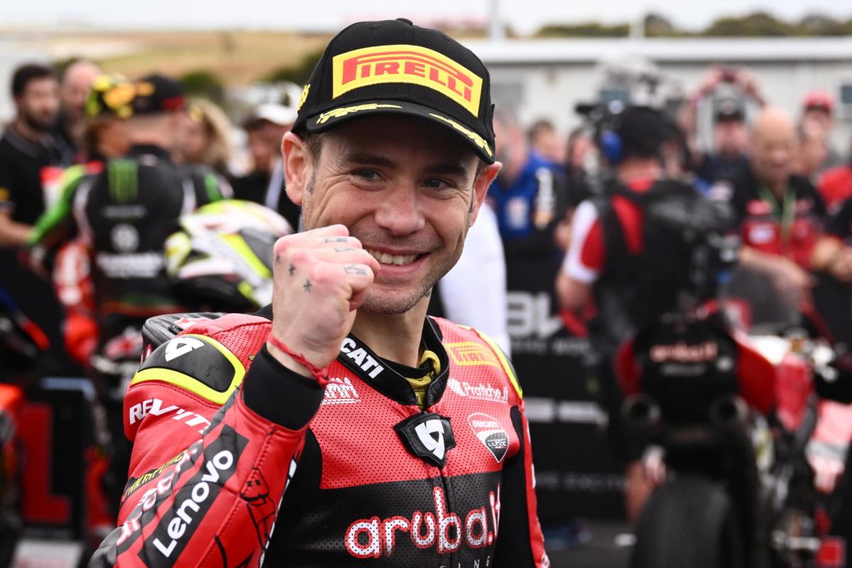 Alvaro Bautista in sella a una Ducati, due giorni di test motogp