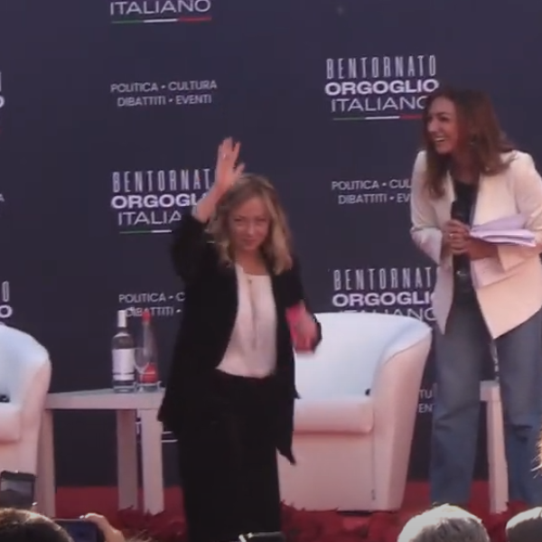 Atreju 2023, Meloni presente per ascoltare il premier albanese Edi Rama | VIDEO