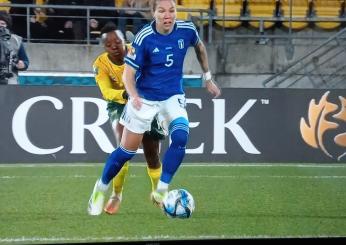 Battuta dal Sudafrica per 3-2, l’Italia è fuori dai mondiali di calcio femminile: cronaca e tabellino