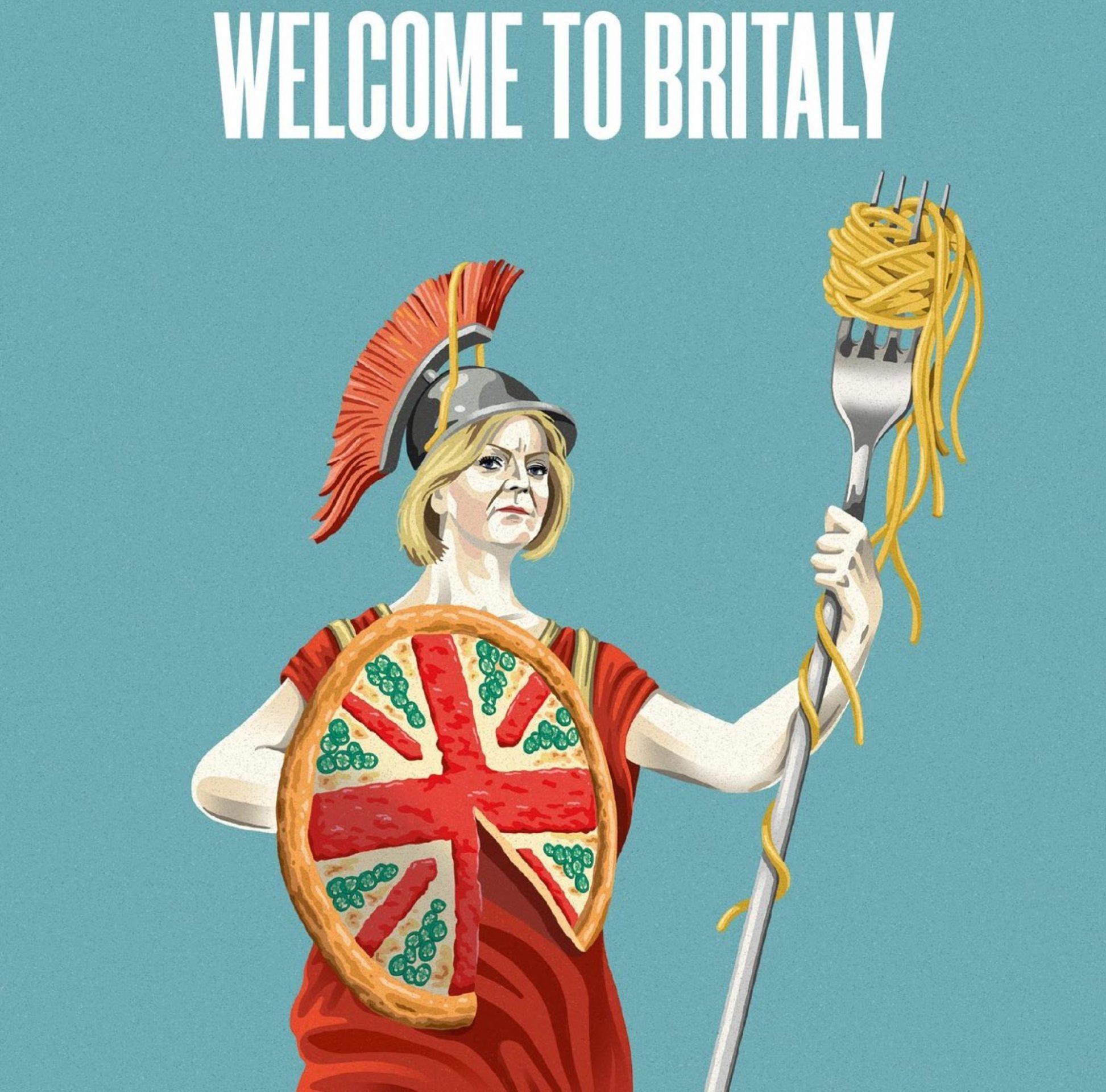 “Benvenuti a Britaly”, la copertina su Liz Truss dell’Economist che non piace agli italiani