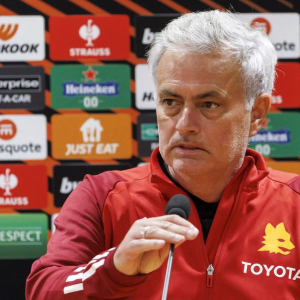 Servette-Roma, Mourinho: “Speriamo che loro abbiano la testa al campionato…”