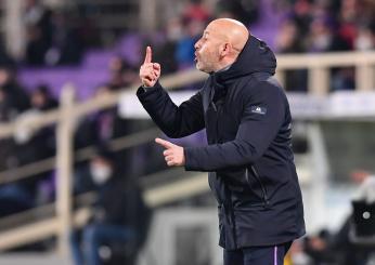 Fiorentina, Italiano: “Non mi interessa se fischieranno Vlahovic”