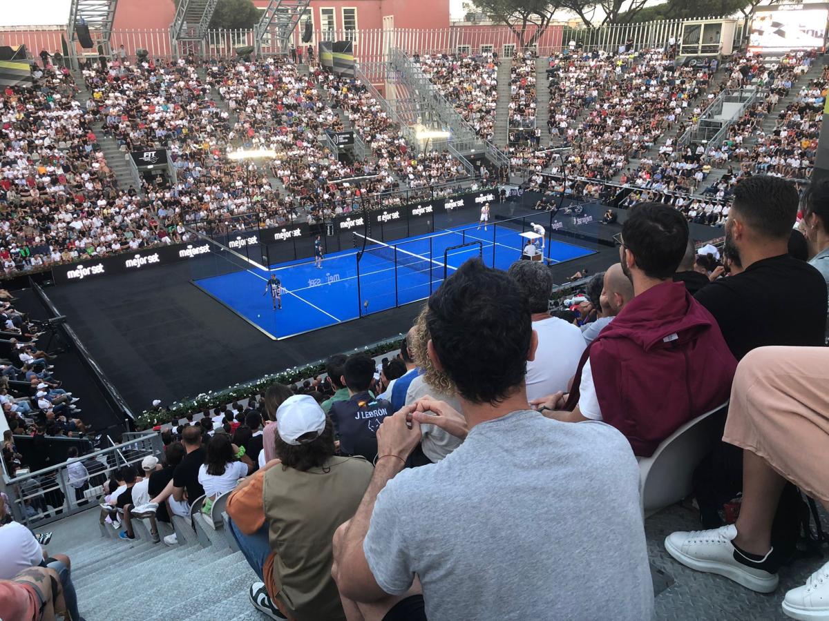 Padel, sold out a Roma: Galan e Lebron conquistano l’Italy Major Pr…