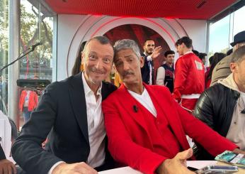 Sanremo 2024, Fiorello e Amadeus inaugurano l’Aristonello: tutto pronto per il Festival | VIDEO