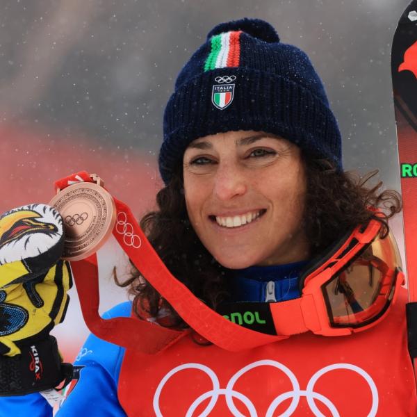 Olimpiadi Invernali, Brignone di bronzo nella combinata