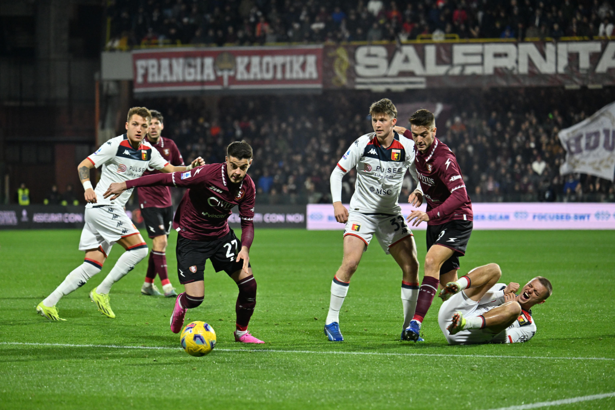 Salernitana-Genoa 1-2: rimonta ligure, tre punti d’oro per Gila