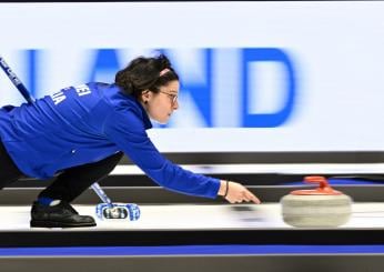 Curling Campionati Europei 2023: vittoria schiacciante all’esordio per l’Italia