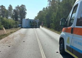 Ferrara, incidente a Baura: scontro tra un’ambulanza e un autoartic…