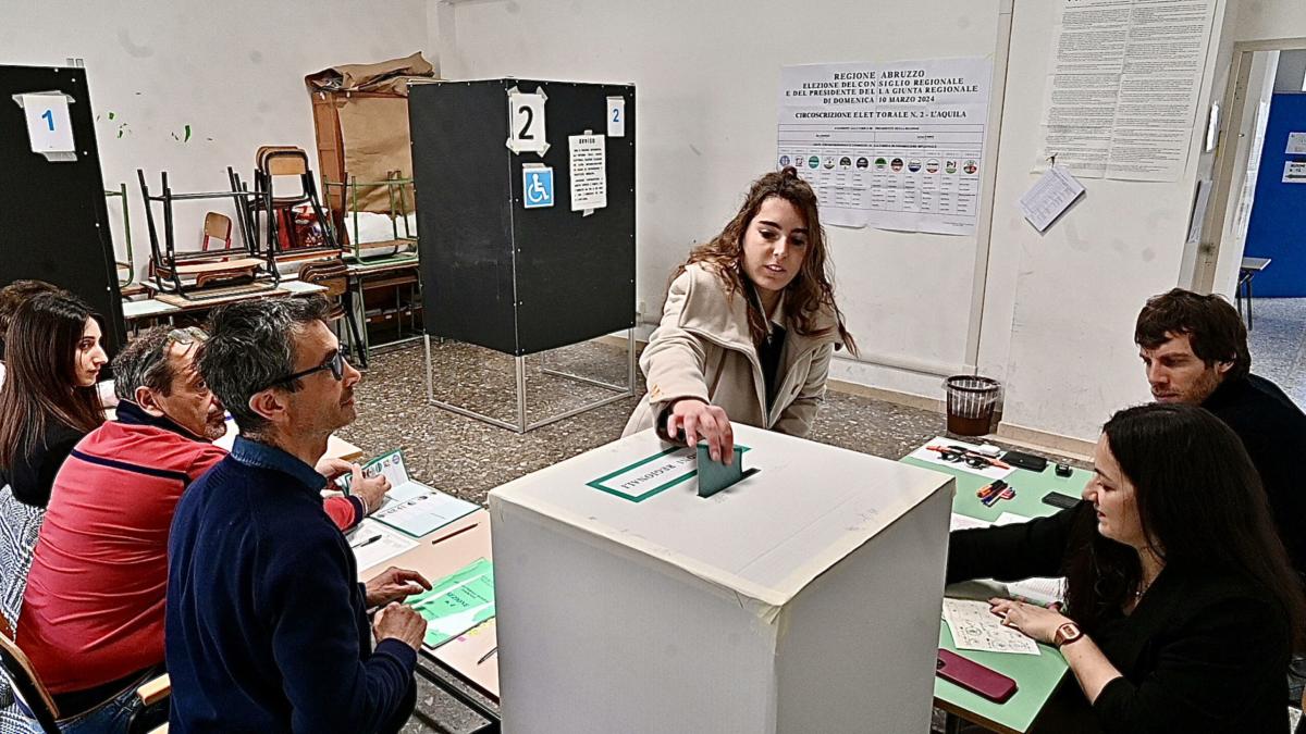 Elezioni in Abruzzo, le si rompono le acque mentre è in fila per votare: panico al seggio di Sulmona