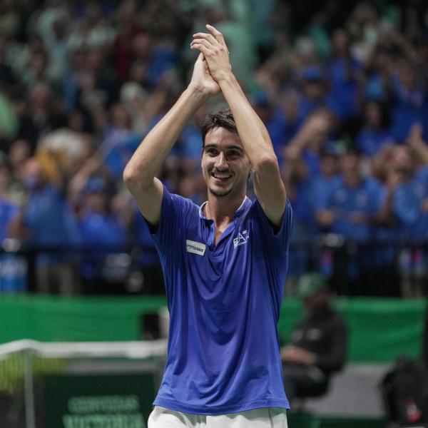 Coppa Davis, Italia-Svezia 2-0: Lorenzo Sonego batte Elias Ymer e regala la vittoria agli azzurri