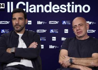 “Il Clandestino” fiction Rai, Edoardo Leo e Rolando Ravello: “La nostra Milano non è quella da bere dei Ferragnez, protagonista  è iconico” | VIDEO