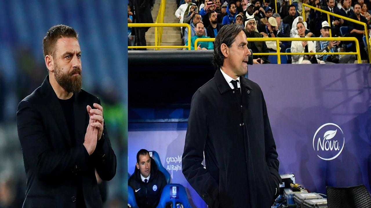 Roma-Inter di oggi? E’ anche il confronto De Rossi-Inzaghi: cosa hanno vinto da tecnici e da giocatori