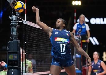 Volley Femminile, l’Italia batte 3-0 la Colombia nella quarta giorn…