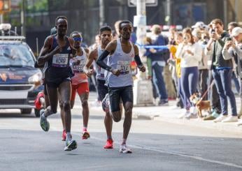 Obiri e Tola vincono la Maratona di New York, Iliass Aouani settimo