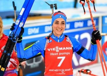 Mondiali di biathlon, Lisa Vittozzi è argento a Novi Mesto