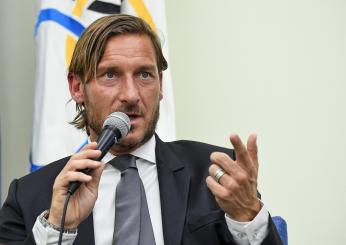 Totti all’allenamento del Real Madrid, l’emozione dei blancos