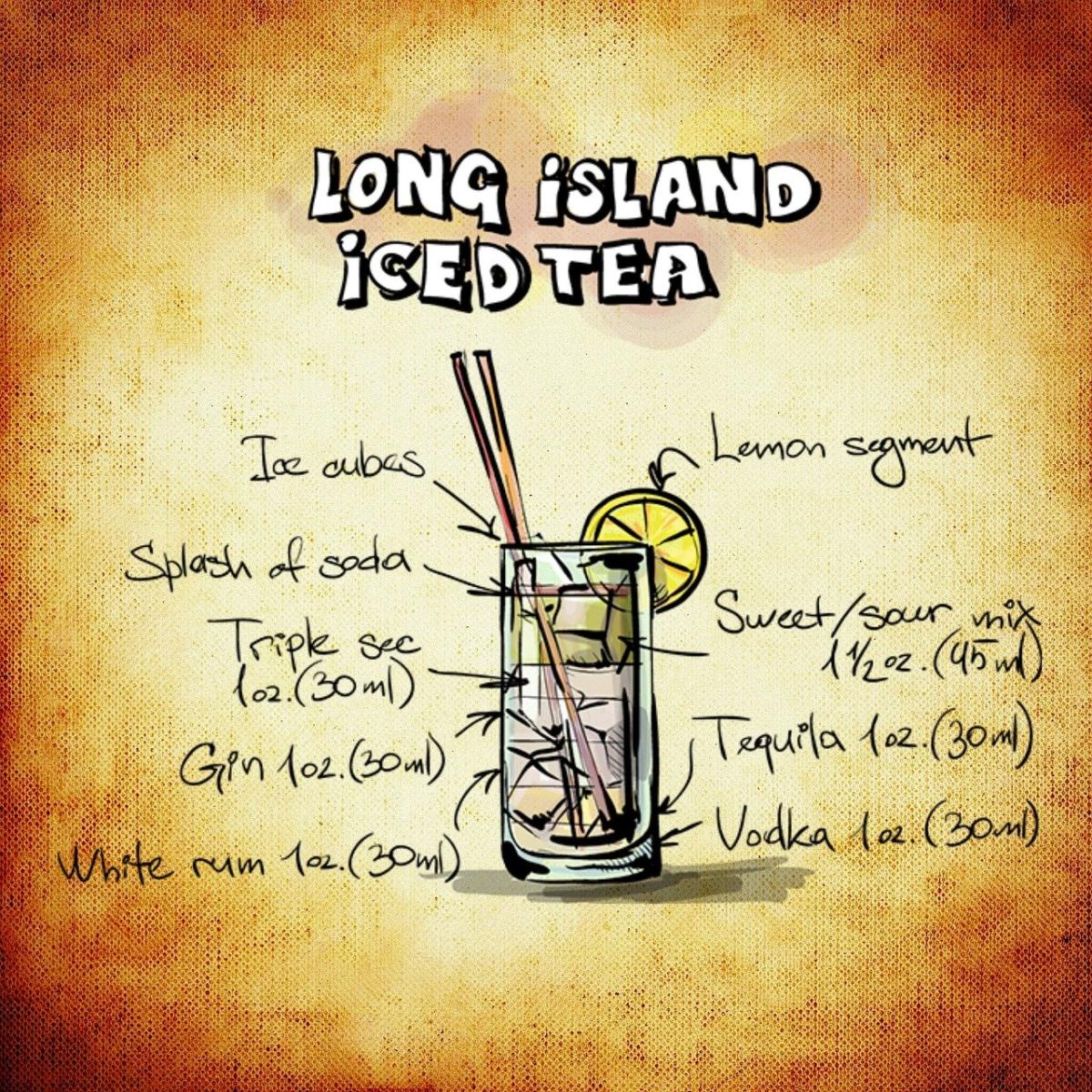 Long Island: ricetta di un cocktail per fegati duri