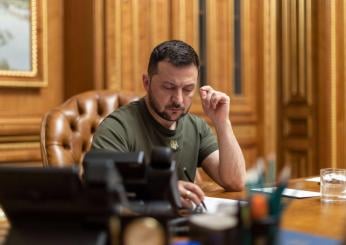 Guerra, Zelensky sulla controffensiva: “In caso di successo Mosca perde”