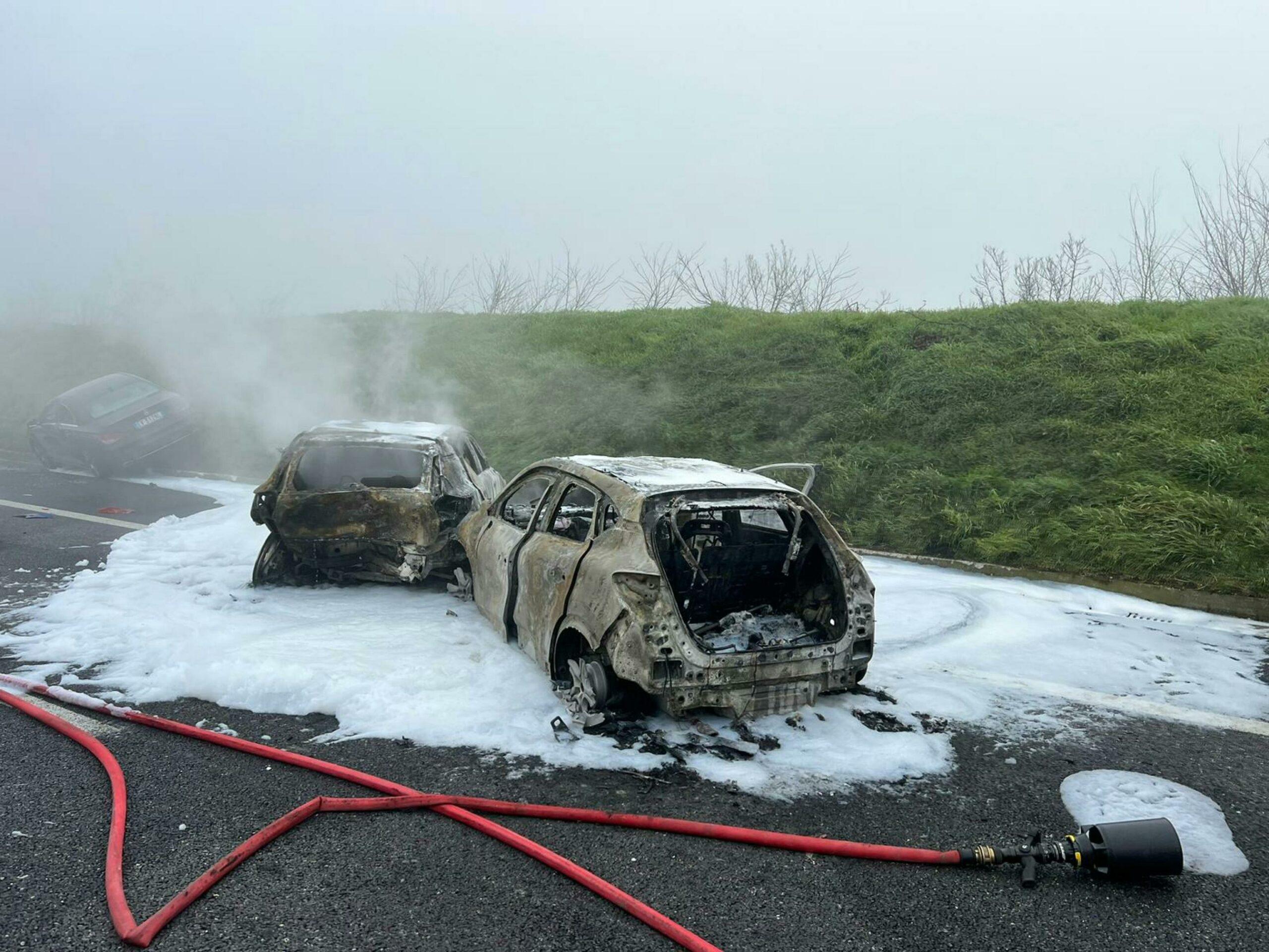 Brescia, maxi incidente sulla A21 a causa della nebbia: due morti e 60 feriti