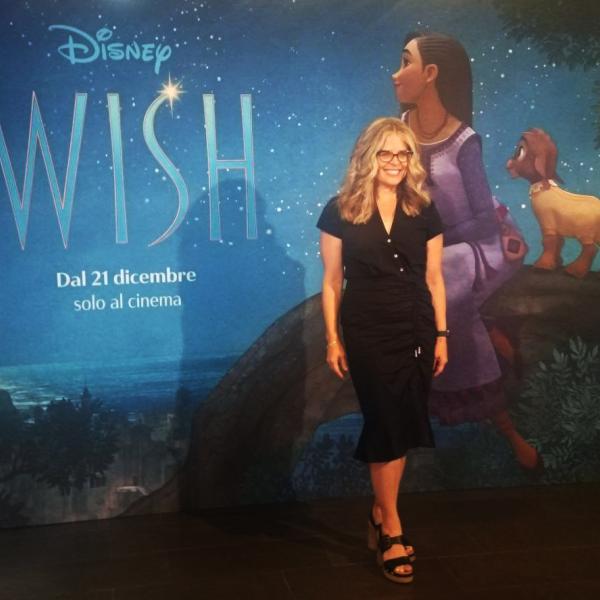 Wish, a Roma la presentazione Disney con Jennifer Lee, sceneggiatrice e produttrice esecutiva del film