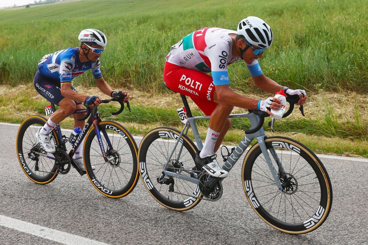 Giro d’Italia 2024, Mirco Maestri: “La fuga con Alaphilippe è stata memorabile, ci proverò fino a Roma”