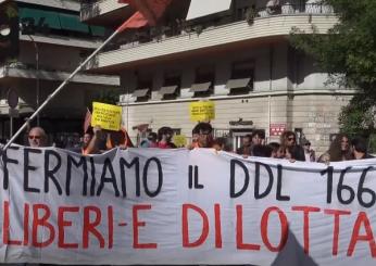 Ddl sicurezza, la rabbia e la paura dei militanti di Ultima generazione: “Non siamo più in democrazia” | VIDEO