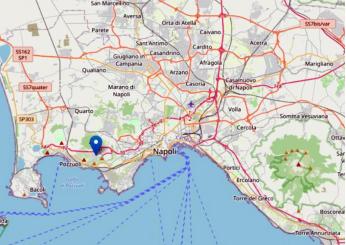 Terremoto a Napoli oggi: forte scossa nei Campi Flegrei con epicentro a Pozzuoli