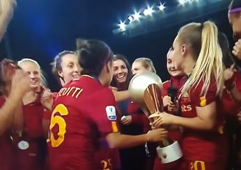 Ha vinto la Roma: dopo i calci di rigore conquista la sua prima Supercoppa Italiana contro la Juve