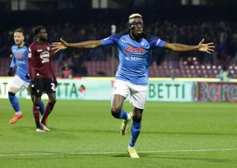 Salernitana-Napoli 0-2: Di Lorenzo e Osimhen fanno volare gli azzurri