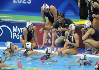 Pallanuoto, Setterosa battuto dall’Australia al Trofeo di Rotterdam