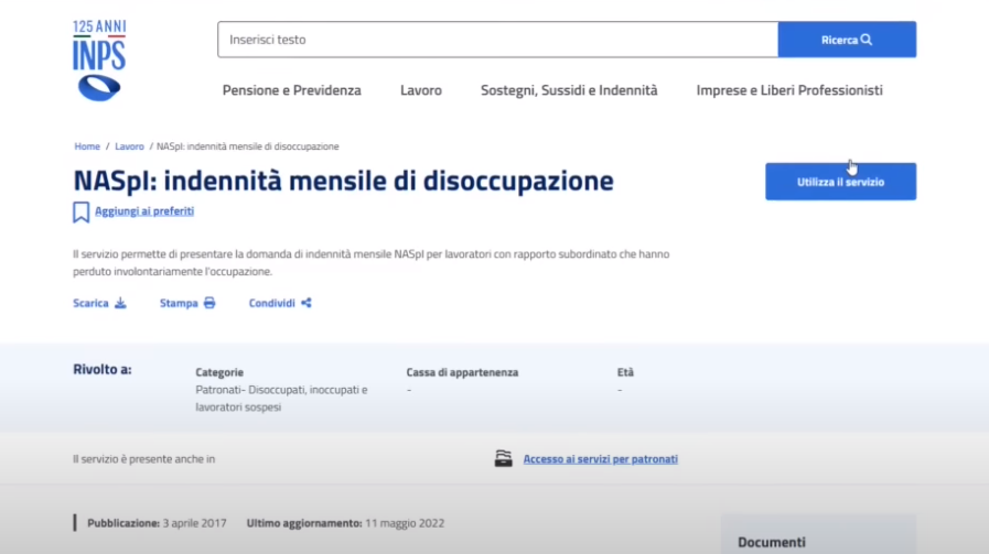 Come sospendere la Naspi online sul sito dell’Inps? Procedura per riduzione e interruzione del sussidio