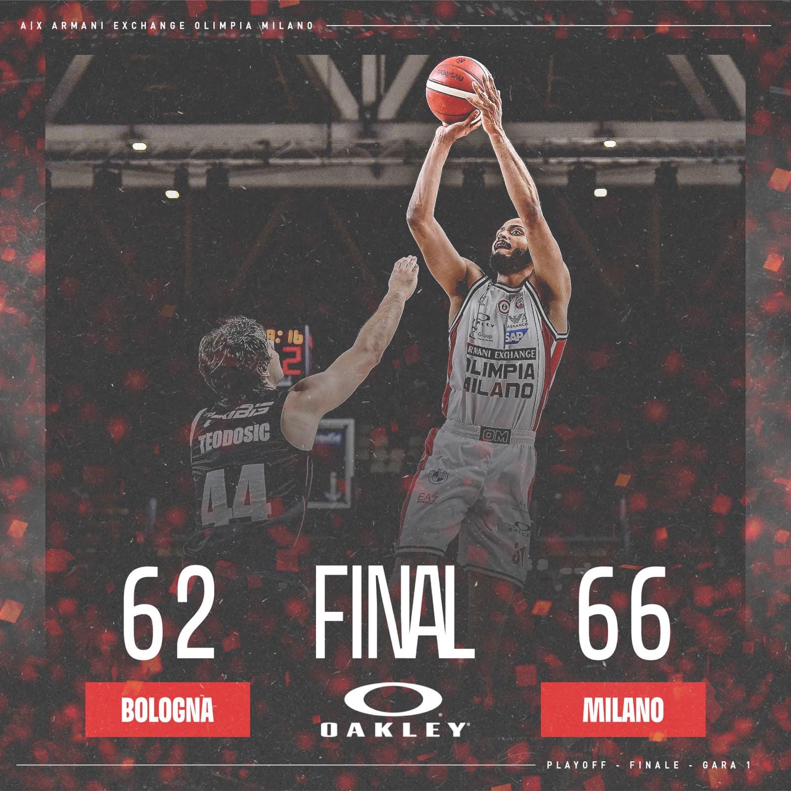 Virtus Bologna-Olimpia Milano, orari e dove vederla