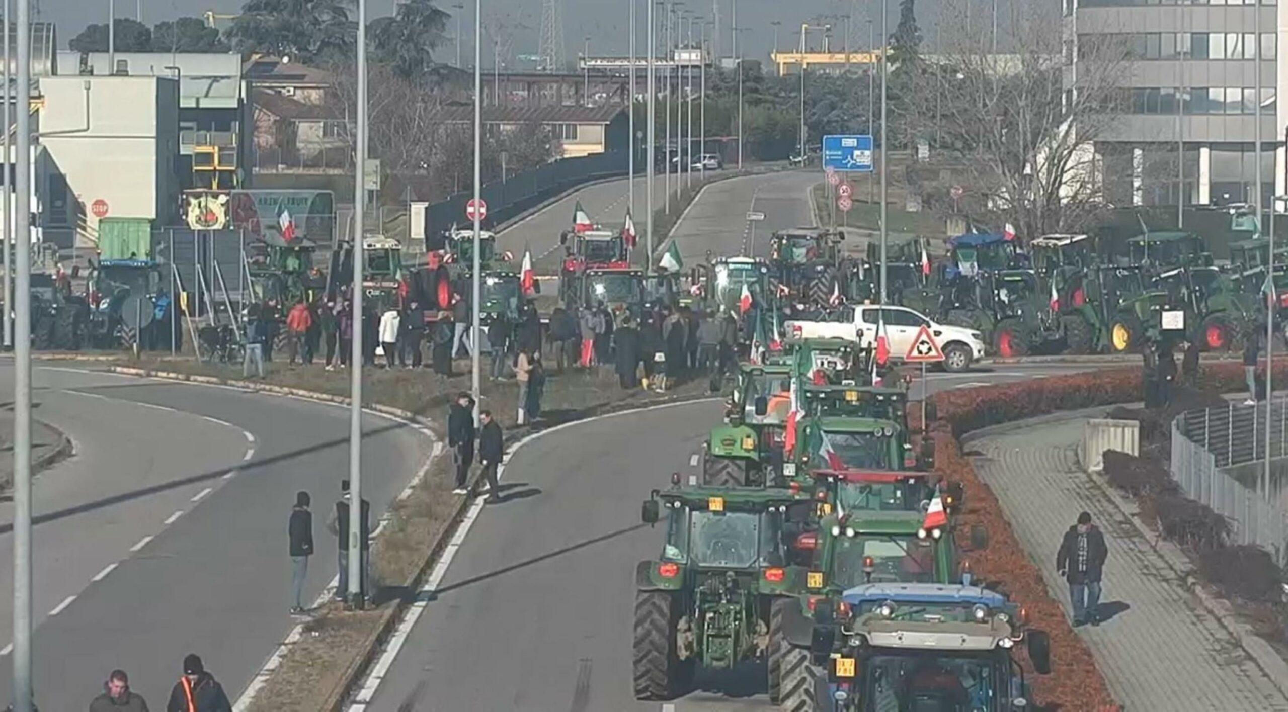 Protesta agricoltori Etoile Besseges