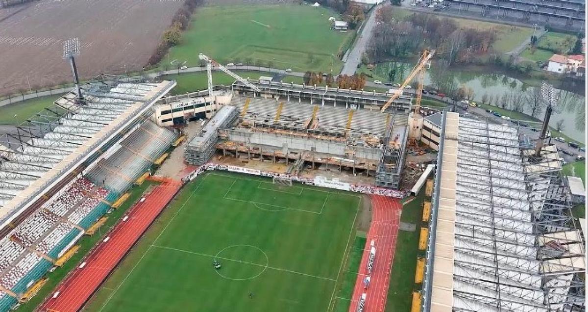 Stadio Euganeo di Padova, quando finiscono i lavori in Curva Sud e quanto costano?